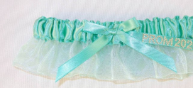 Tiffany Blue "Prom 2025" Garter